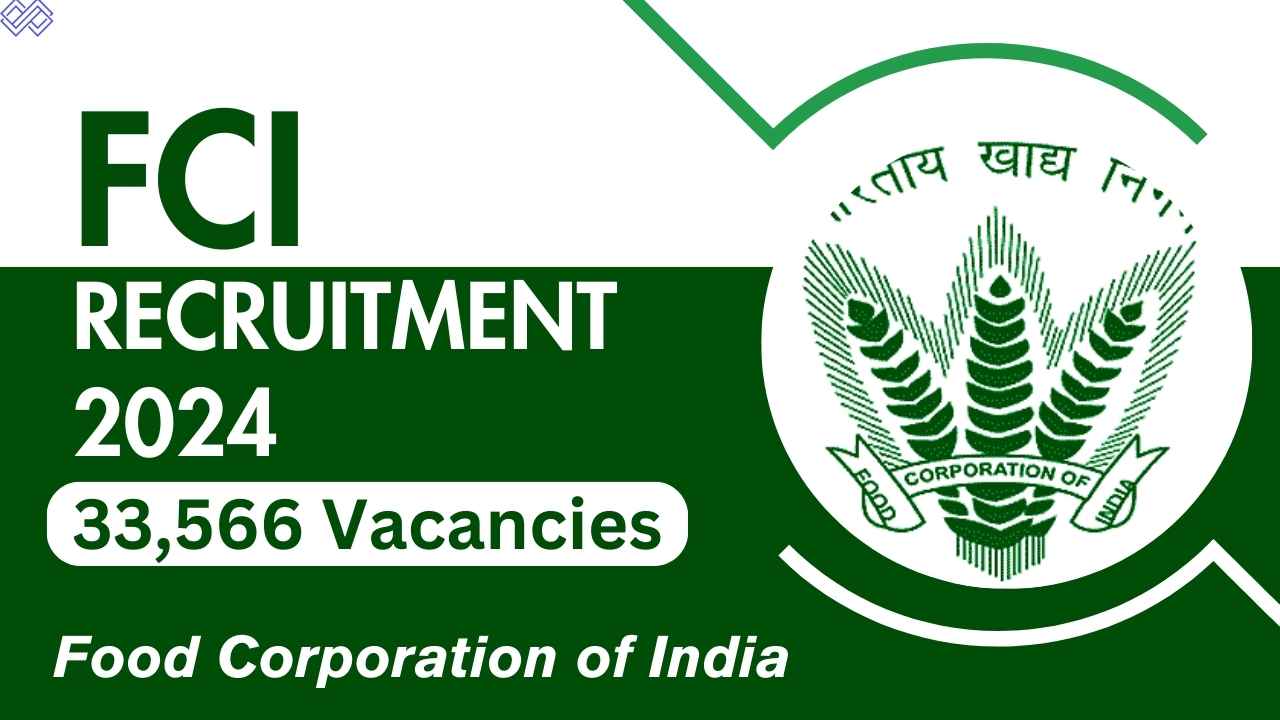 FCI Recruitment 2024 Notification PDF