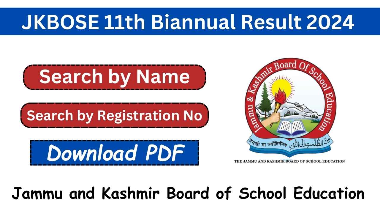 JKBOSE 11th Biannual Result 2024