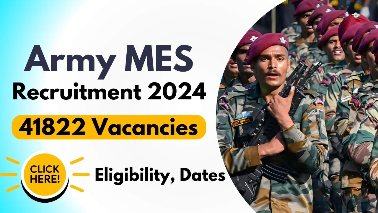 Army MES Recruitment 2024