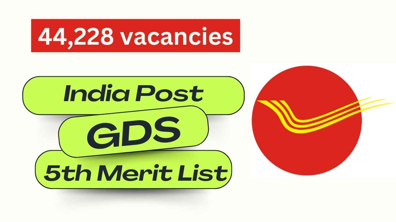 India Post GDS 5th Merit List 2024