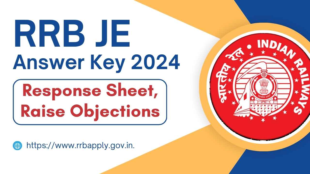 RRB JE Answer Key 2024