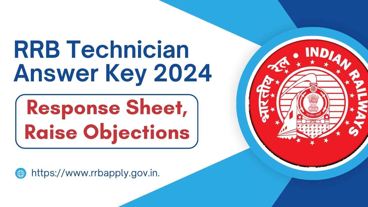 RRB Technician Answer Key 2024