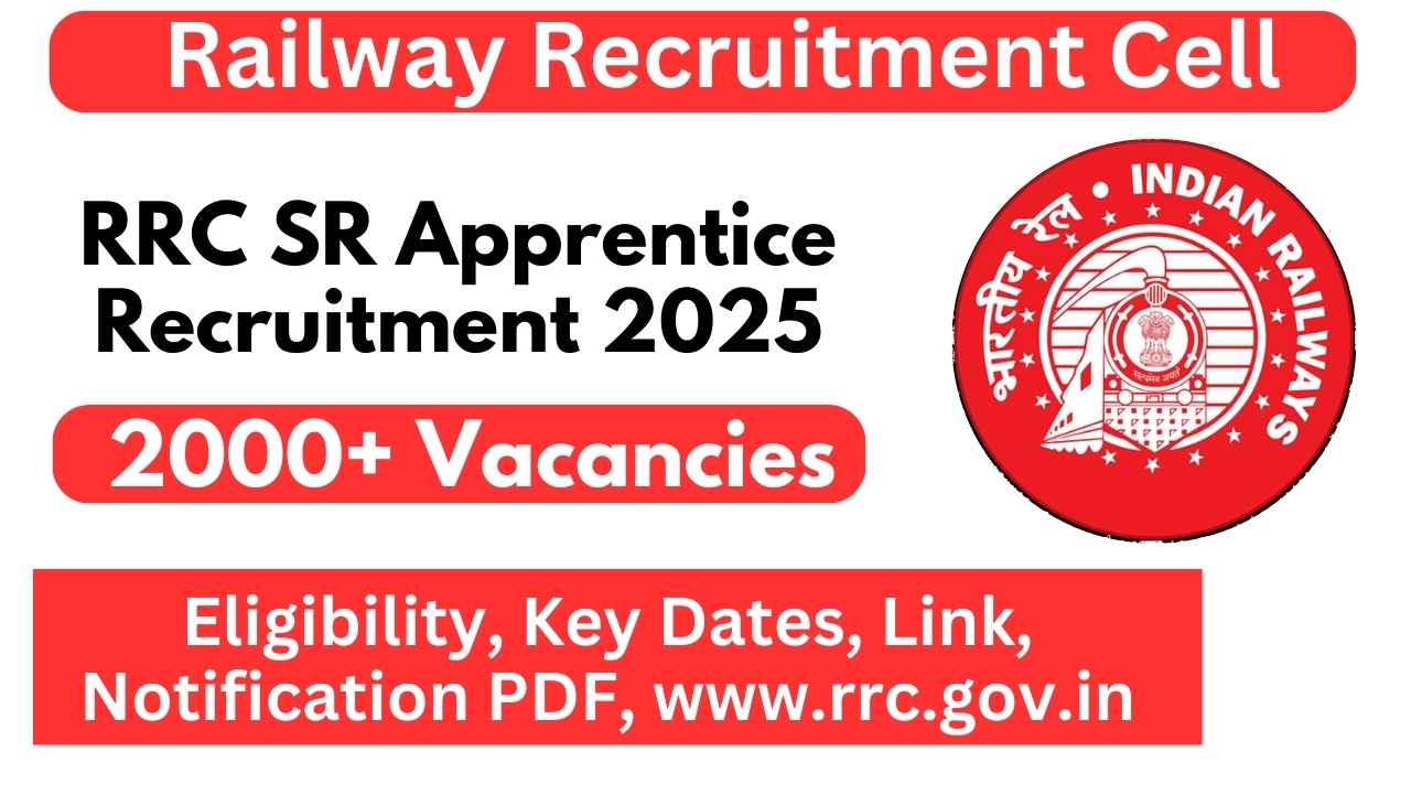 RRC SR Apprentice Recruitment 2025