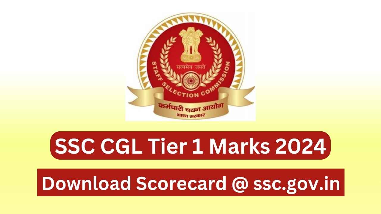 SSC CGL Tier 1 Marks 2024