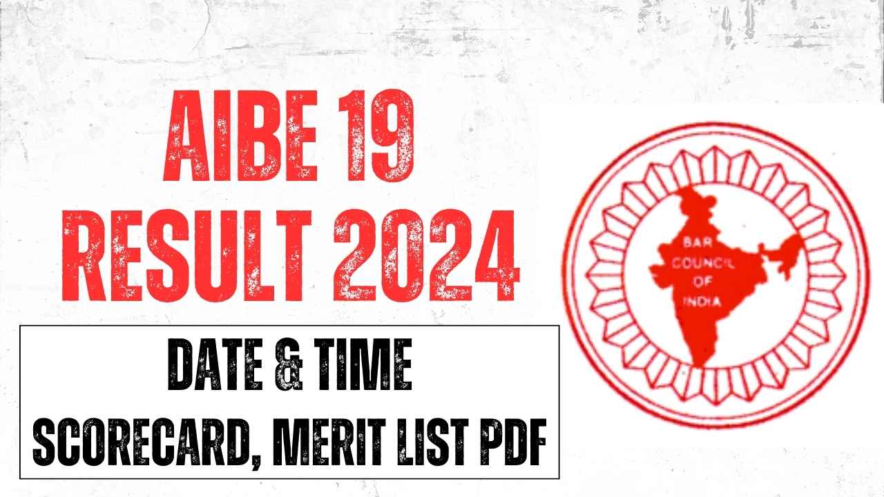 AIBE 19 Result 2024